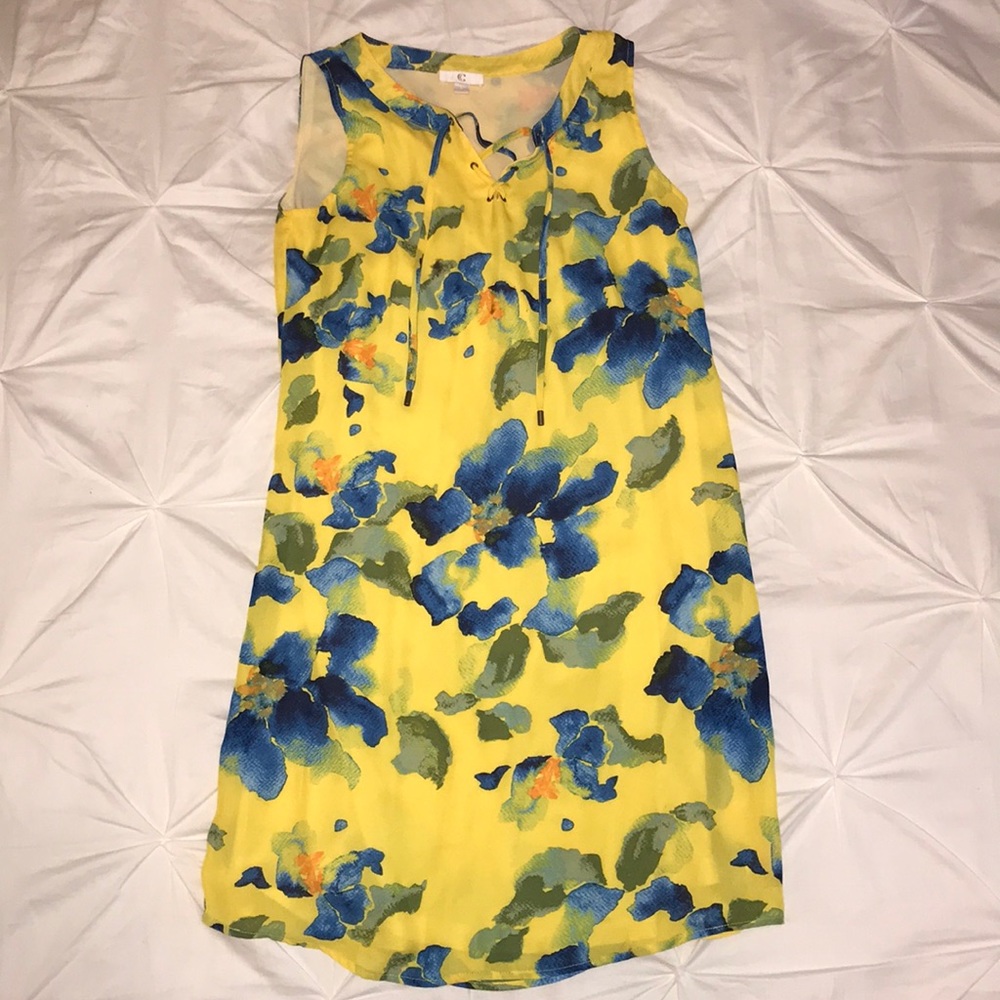 Floral-print Shift Dress